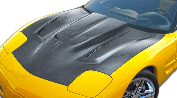 Carbon Creations ZR Edition 2 Hood Compatible With 1997-2004 Chevrolet Corvette - 1 Piece - 106140