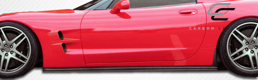 Carbon Creations ZR Edition Side Skirts Compatible With 1997-2004 Chevrolet Corvette - 2 Piece - 105697