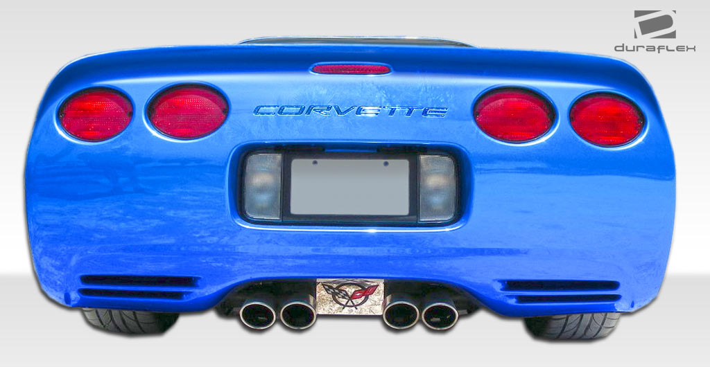 Extreme Dimensions Duraflex SP-R Rear Bumper Cover Compatible With 1997-2004 Chevrolet Corvette - 1 Piece - 107032