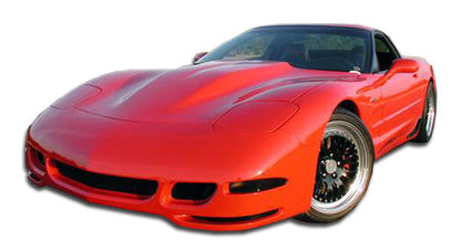 Extreme Dimensions Duraflex TS Concept Front Bumper Cover Compatible With 1997-2004 Chevrolet Corvette - 1 Piece - 104122