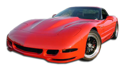 Extreme Dimensions Duraflex TS Concept Front Bumper Cover Compatible With 1997-2004 Chevrolet Corvette - 1 Piece - 104122