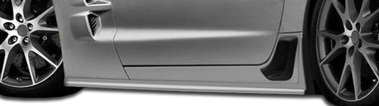 Extreme Dimensions Duraflex ZR Edition Side Skirts Compatible With 1997-2004 Chevrolet Corvette - 2 Piece - 105696