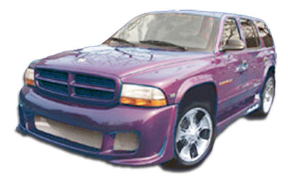 Extreme Dimensions Duraflex Platinum Front Bumper Cover Compatible With 1998-2003 Dodge Durango - 1 Piece - 101812