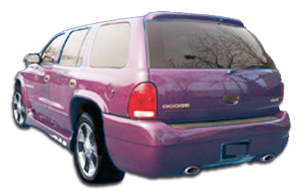 Extreme Dimensions Duraflex Platinum Rear Bumper Cover Compatible With 1998-2003 Dodge Durango - 1 Piece - 101813