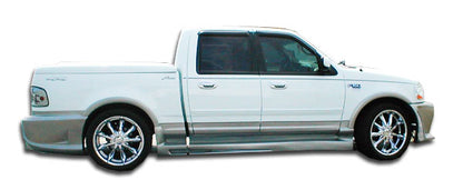Extreme Dimensions Duraflex Platinum Side Skirts Compatible With 1997-2003 Ford F150 4DR - 2 Piece - 101816