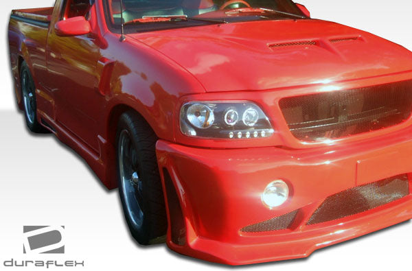 Extreme Dimensions Duraflex Platinum Front Bumper Cover Compatible With 1997-2002 Ford Expedition - 1 Piece - 101822