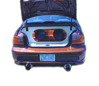 Extreme Dimensions Duraflex Kombat Rear Bumper Cover Compatible With 1997-2003 Chevrolet Malibu - 1 Piece - 101806