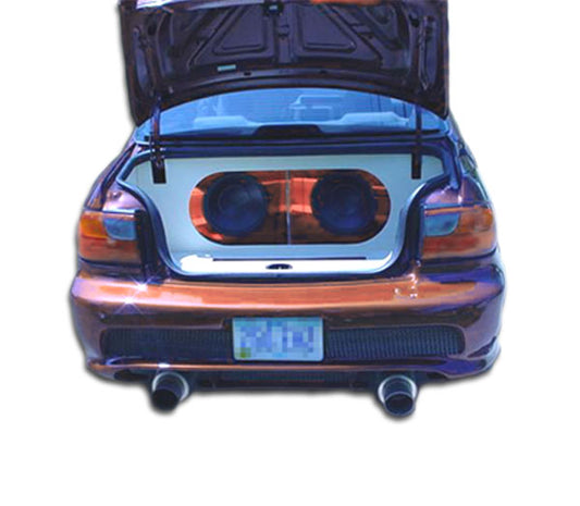 Extreme Dimensions Duraflex Kombat Rear Bumper Cover Compatible With 1997-2003 Chevrolet Malibu - 1 Piece - 101806