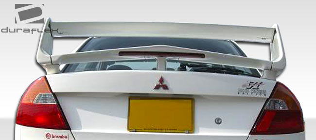 Extreme Dimensions Duraflex Evo 6 Wing Spoiler Compatible With 1997-2001 Mitsubishi Mirage - 1 Piece - 107206