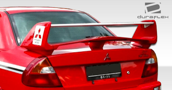 Extreme Dimensions Duraflex Evo 6 Wing Spoiler Compatible With 1997-2001 Mitsubishi Mirage - 1 Piece - 107206