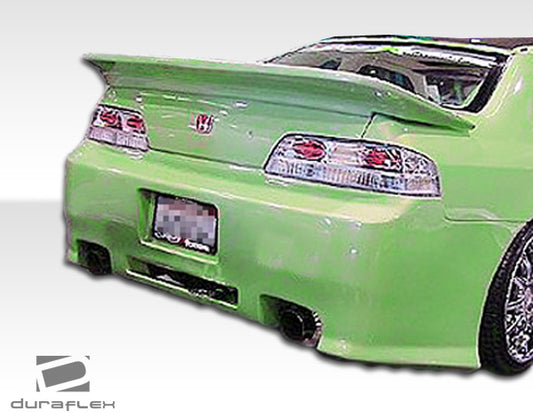 Extreme Dimensions Duraflex Spyder Rear Bumper Cover Compatible With 1997-2001 Honda Prelude - 1 Piece - 101839