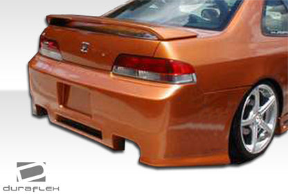Extreme Dimensions Duraflex Spyder Rear Bumper Cover Compatible With 1997-2001 Honda Prelude - 1 Piece - 101839