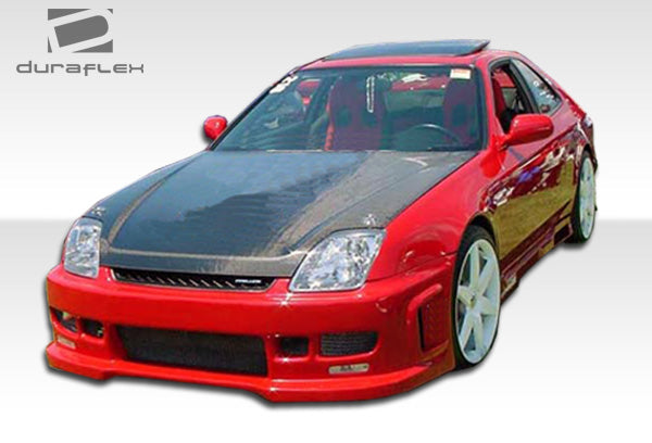 Extreme Dimensions Duraflex Spyder Side Skirts Compatible With 1997-2001 Honda Prelude - 2 Piece - 101840