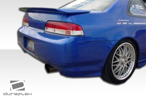 Extreme Dimensions Duraflex Type M Rear Lip Add On Spoiler Compatible With 1997-2001 Honda Prelude - 2 Piece - 101847