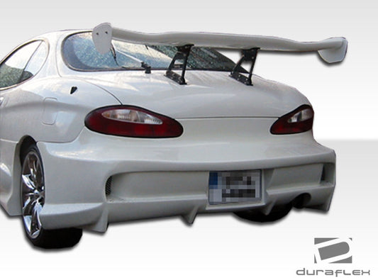 Extreme Dimensions Duraflex Vader 2 Rear Bumper Cover Compatible With 1997-1999 Hyundai Tiburon - 1 Piece - 101860
