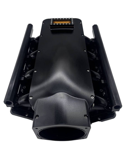 Granatelli ZILLA GM Rectangle-Port Black Billet Intake Manifold w/ 120mm Inlet – 980120