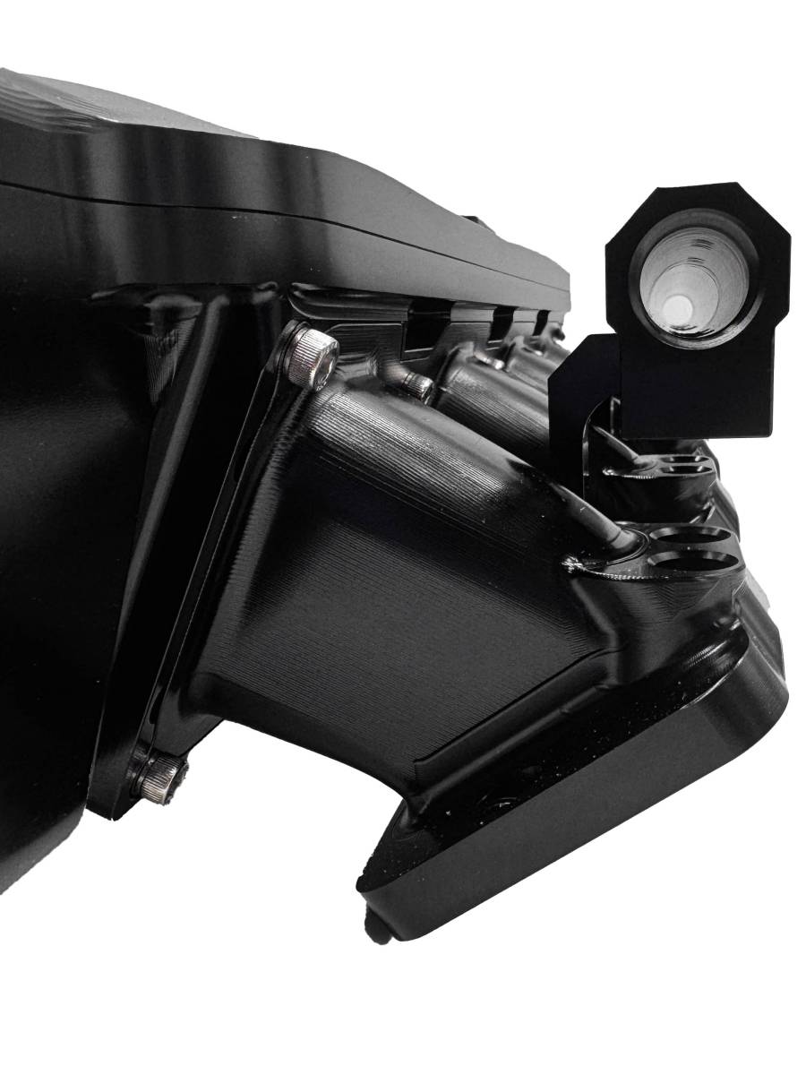 Granatelli ZILLA GM Rectangle-Port Black Billet Intake Manifold w/ 120mm Inlet – 980120