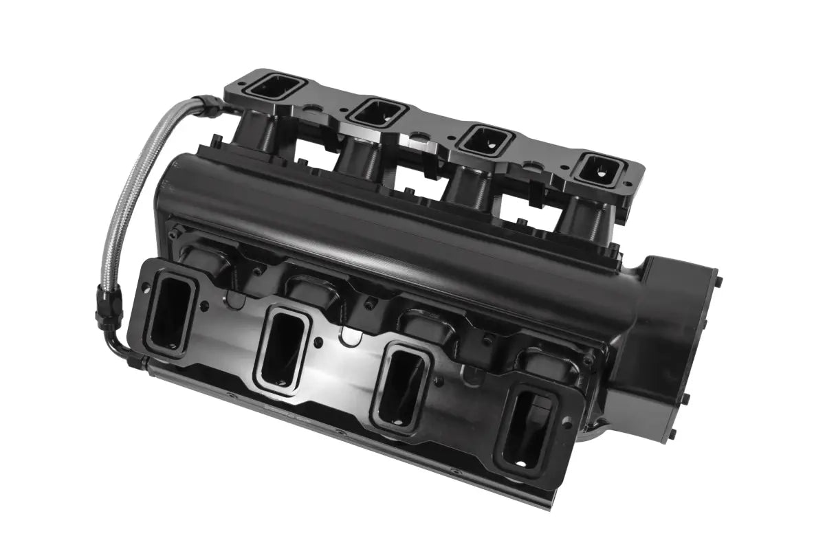 Granatelli ZILLA GM Rectangle-Port Black Billet Intake Manifold w/ 120mm Inlet – 980120