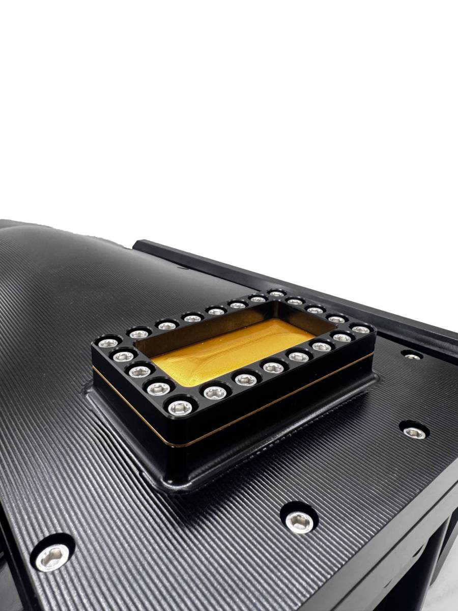 Granatelli ZILLA GM Rectangle-Port Black Billet Intake Manifold w/ 120mm Inlet – 980120