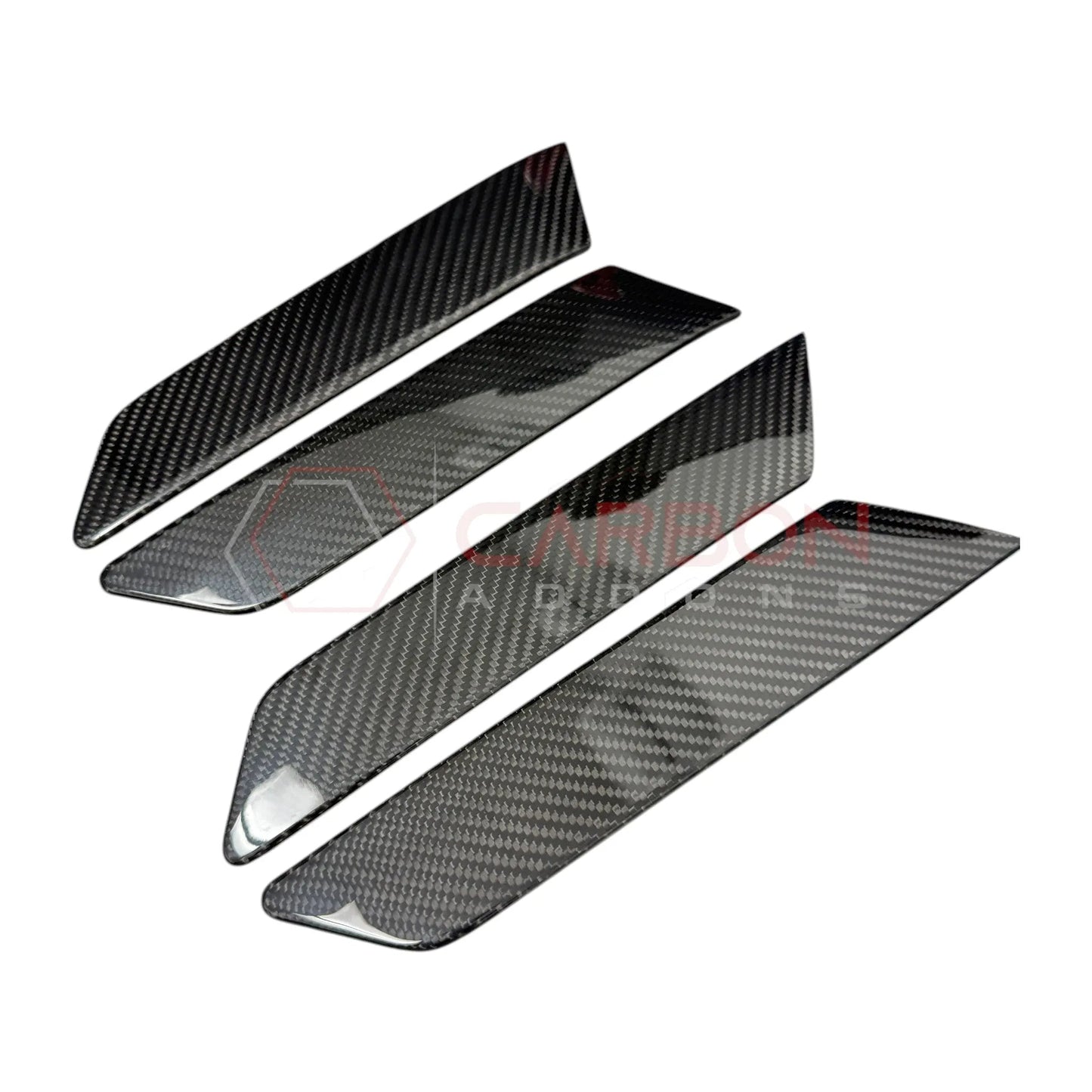 Real Carbon Fiber Door Armrest Trim Covers For 2021+ Ford Bronco