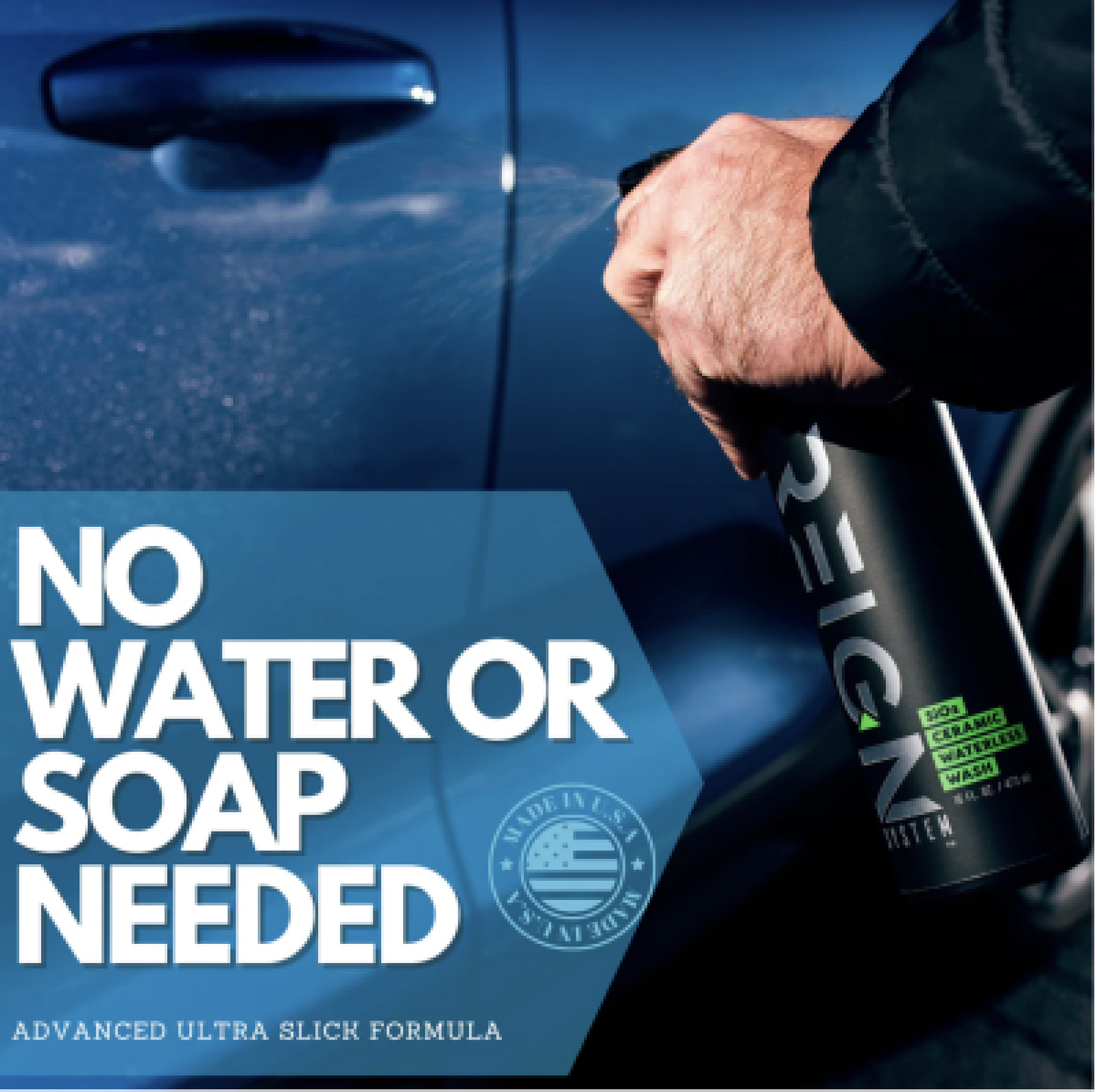 Reign System Ceramic Waterless Car Wash & Detail Spray CASE of 15 - REI-si02eco-case