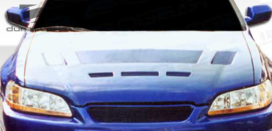 Extreme Dimensions Duraflex Predator Hood Compatible With 1998-2002 Honda Accord - 1 Piece - 105534