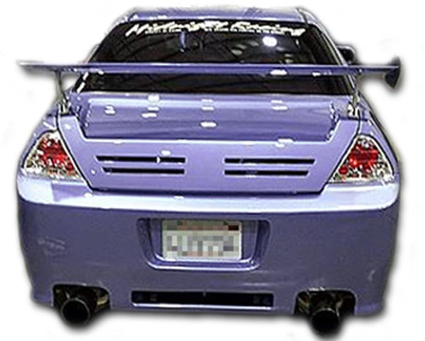 Extreme Dimensions Duraflex Spyder Rear Bumper Cover Compatible With 1998-2002 Honda Accord 2DR - 1 Piece - 101960