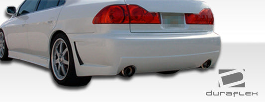 Extreme Dimensions Duraflex B-2 Rear Bumper Cover Compatible With 1998-2002 Honda Accord 4DR - 1 Piece - 101978