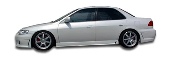 Extreme Dimensions Duraflex B-2 Side Skirts Compatible With 1998-2002 Honda Accord 4DR - 2 Piece - 101979