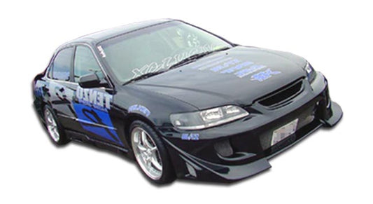 Extreme Dimensions Duraflex Blits Front Bumper Cover Compatible With 1998-2002 Honda Accord - 1 Piece - 101982