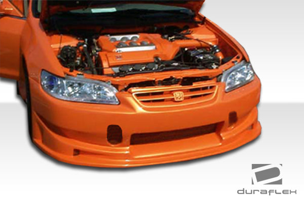 Extreme Dimensions Duraflex Buddy Front Bumper Cover Compatible With 1998-2002 Honda Accord - 1 Piece - 101980