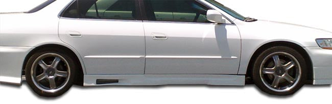 Extreme Dimensions Duraflex Spyder Side Skirts Compatible With 1998-2002 Honda Accord 4DR - 2 Piece - 101986