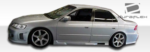 Extreme Dimensions Duraflex Spyder Side Skirts Compatible With 1998-2002 Honda Accord 4DR - 2 Piece - 101986