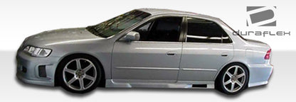 Extreme Dimensions Duraflex Spyder Side Skirts Compatible With 1998-2002 Honda Accord 4DR - 2 Piece - 101986