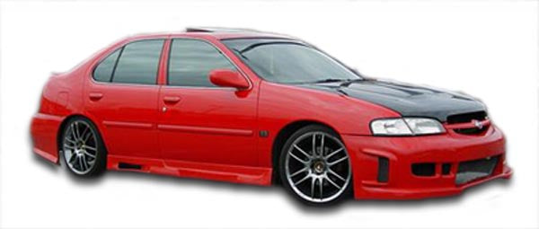 Extreme Dimensions Duraflex Spyder Body Kit Compatible With 1998-2001 Nissan Altima - 4 Piece - 110914