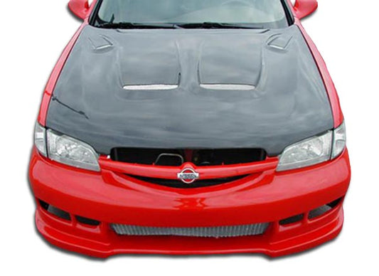 Extreme Dimensions Duraflex Spyder Front Bumper Cover Compatible With 1998-2001 Nissan Altima - 1 Piece - 102018