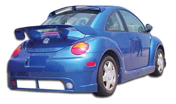 Extreme Dimensions Duraflex Buddy Rear Bumper Cover Compatible With 1998-2005 Volkswagen Beetle - 1 Piece - 102044