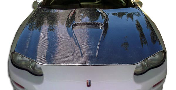 Carbon Creations Supersport Hood Compatible With 1998-2002 Chevrolet Camaro - 1 Piece - 103689