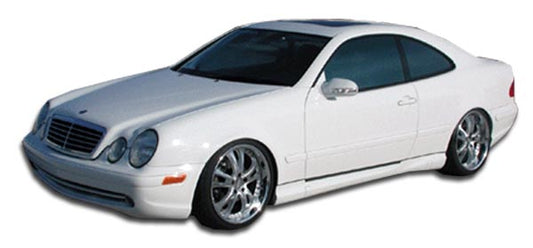 Extreme Dimensions Duraflex AMG Look Side Skirts Compatible With 1998-2002 Mercedes CLK - 2 Piece - 103046