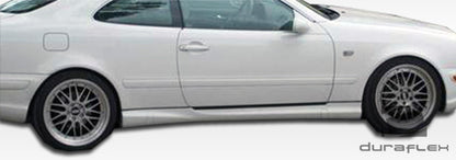 Extreme Dimensions Duraflex AMG Look Side Skirts Compatible With 1998-2002 Mercedes CLK - 2 Piece - 103046