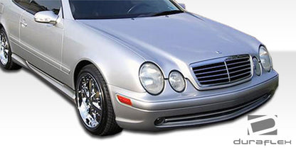 Extreme Dimensions Duraflex AMG Look Side Skirts Compatible With 1998-2002 Mercedes CLK - 2 Piece - 103046