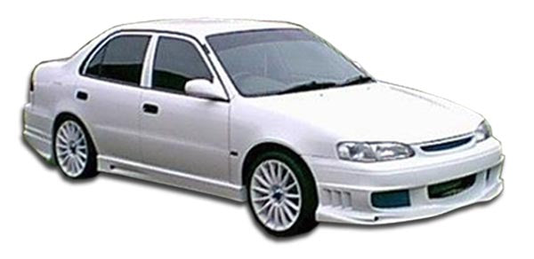 Extreme Dimensions Duraflex Bomber Body Kit Compatible With 1998-2000 Toyota Corolla - 4 Piece - 111044