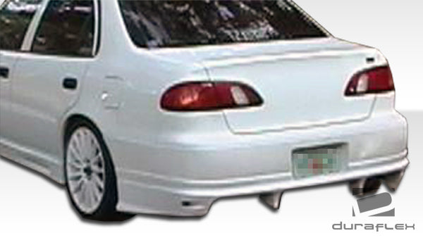 Extreme Dimensions Duraflex Bomber Rear Bumper Cover Compatible With 1998-2002 Toyota Corolla - 1 Piece - 102032