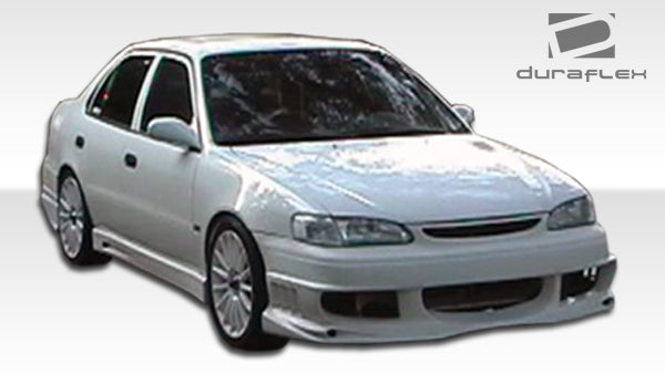 Extreme Dimensions Duraflex Bomber Side Skirts Compatible With 1993-2002 Toyota Corolla - 2 Piece - 102033