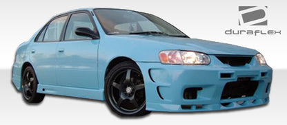 Extreme Dimensions Duraflex Bomber Side Skirts Compatible With 1993-2002 Toyota Corolla - 2 Piece - 102033