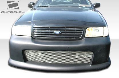 Extreme Dimensions Duraflex GT Concept Front Bumper Cover Compatible With 1998-2007 Ford Crown Victoria - 1 Piece - 103532