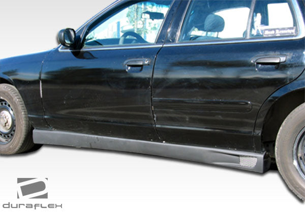 Extreme Dimensions Duraflex GT Concept Side Skirts Compatible With 1998-2007 Ford Crown Victoria - 2 Piece - 103533