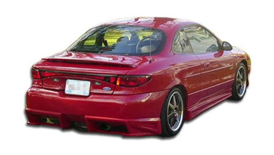 Extreme Dimensions Duraflex Bomber Rear Bumper Cover Compatible With 1998-2003 Ford Escort - 1 Piece - 101952