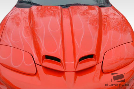 Extreme Dimensions Duraflex WS-6 Hood Compatible With 1998-2002 Pontiac Firebird - 1 Piece - 103062