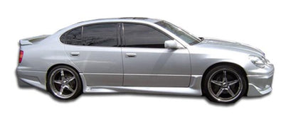 Extreme Dimensions Duraflex Cyber Side Skirts Compatible With 1998-2005 Lexus GS - 2 Piece - 102312